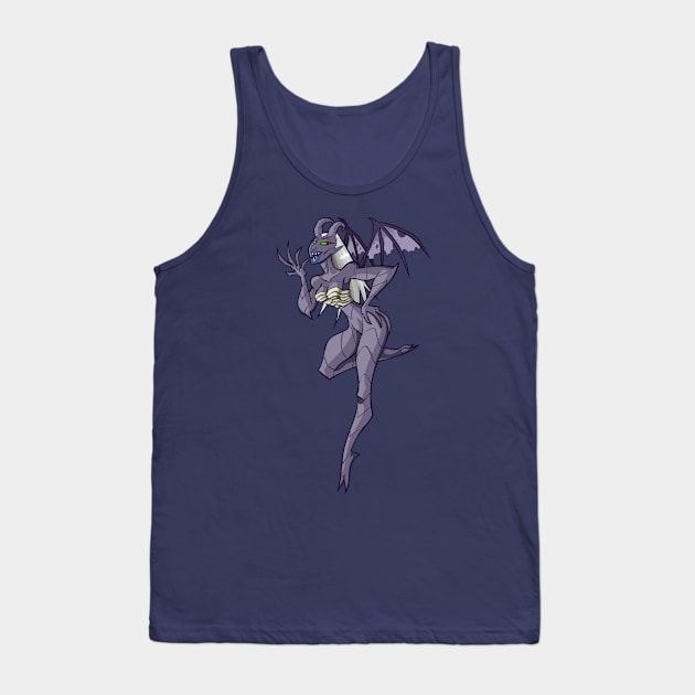 Demon Girl Tank Top by AndroidCodex